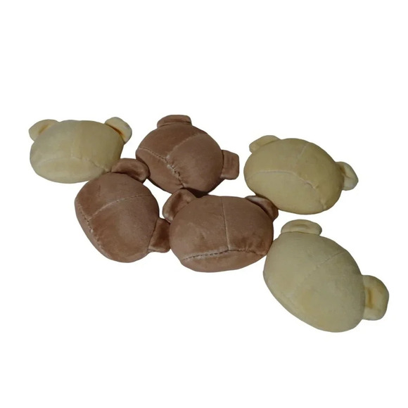 Cute Bear Milk Choco Plush Pillow With 8 Stuffed Bear Toys Zip Closure - Picture 7 of 7